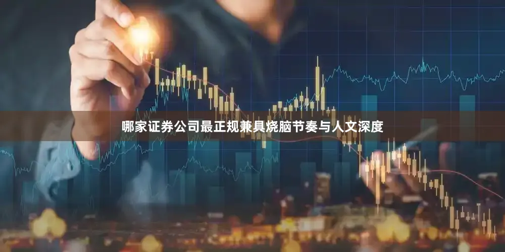 哪家证券公司最正规兼具烧脑节奏与人文深度